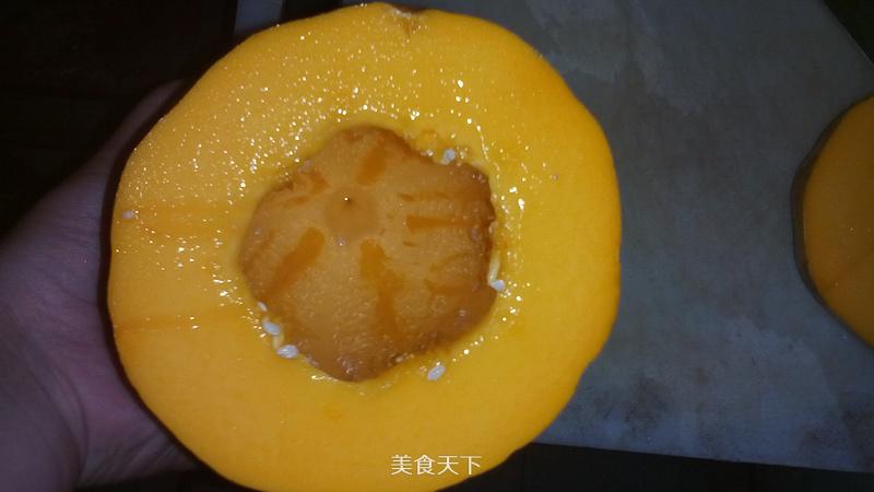 美顏豐胸好神器——木瓜牛奶凍的做法步驟：2