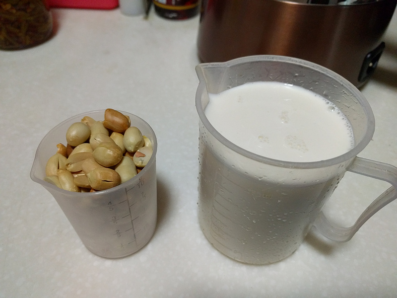 奶香花生露的做法步驟：1