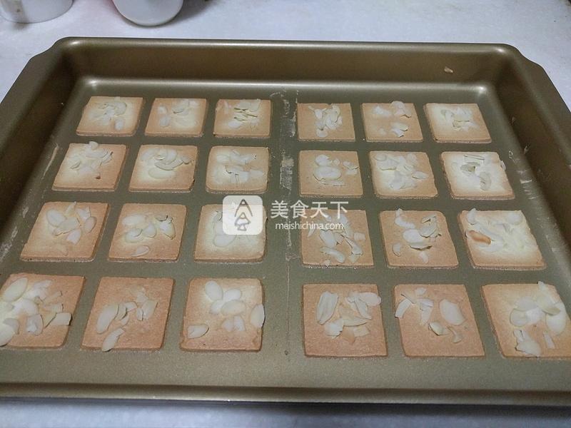 杏仁薄脆餅的做法步驟：13