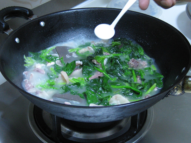 菠菜羊肉湯的做法步驟：10