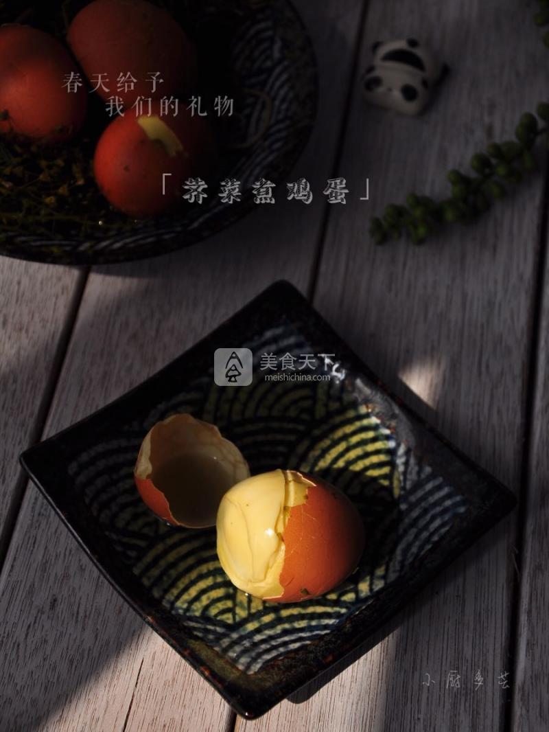 三月三～荠菜煮雞蛋的做法步驟：9