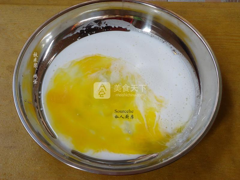 雞蛋腸粉的做法步驟：5