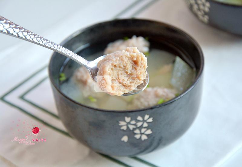 冬瓜肉丸湯的做法步驟：10