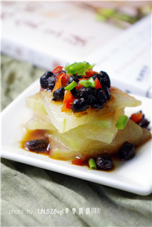 豆豉煎蒸冬瓜的做法步驟：9