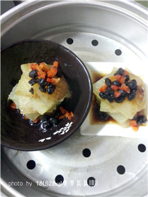 豆豉煎蒸冬瓜的做法步驟：8