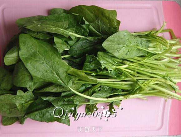 蒜香菠菜塔的做法步驟：1