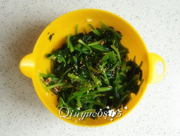 蒜香菠菜塔的做法步驟：6