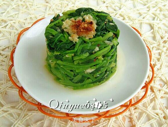 蒜香菠菜塔的做法步驟：7