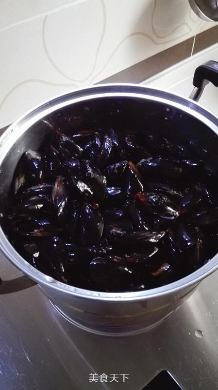 海虹拌菠菜的做法步驟：2