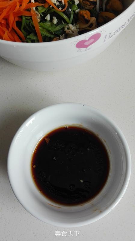 海虹拌菠菜的做法步驟：8