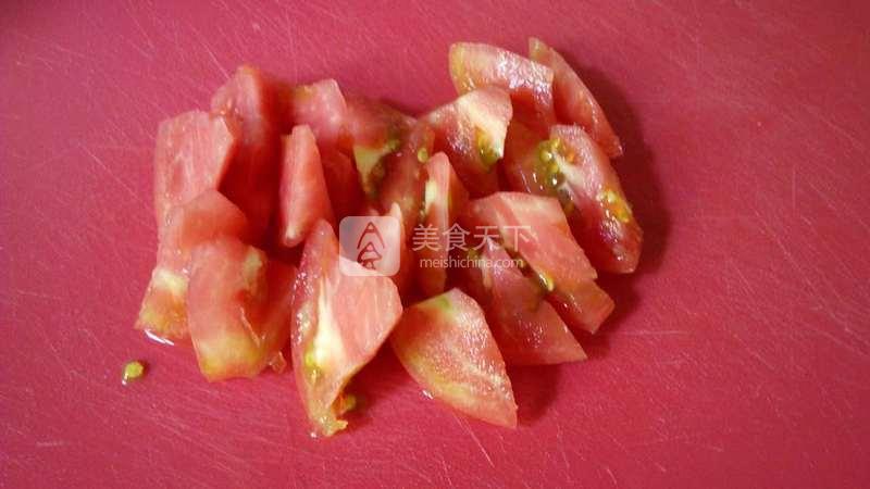 西紅柿炒茄子的做法步驟：3