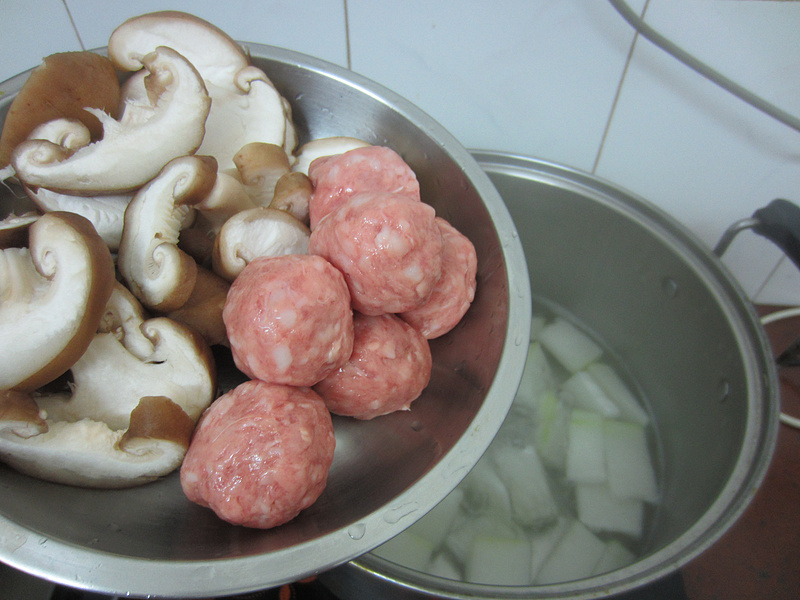 香菇冬瓜肉丸湯的做法步驟：8