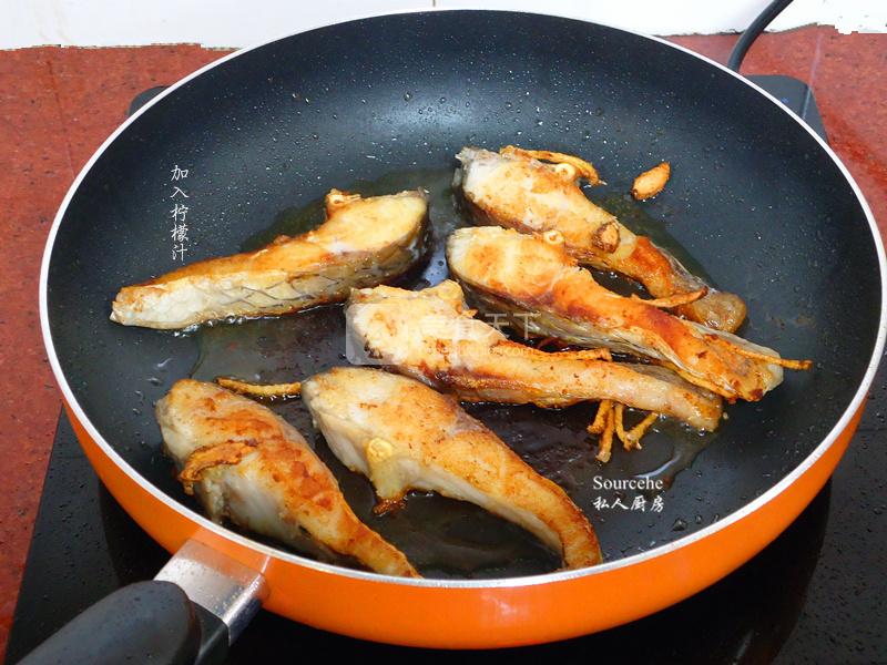 檸檬煎魚的做法步驟：5