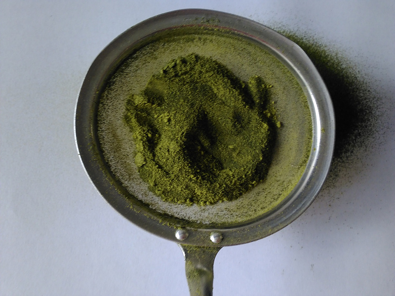 自制綠茶粉的做法步驟：7