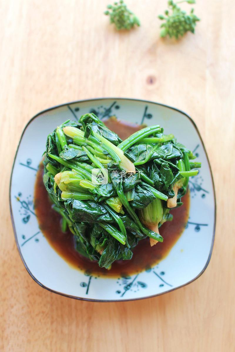 麻油菠菜塔的做法步驟：6