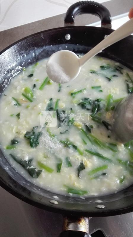 菠菜雞蛋疙瘩湯的做法步驟：11