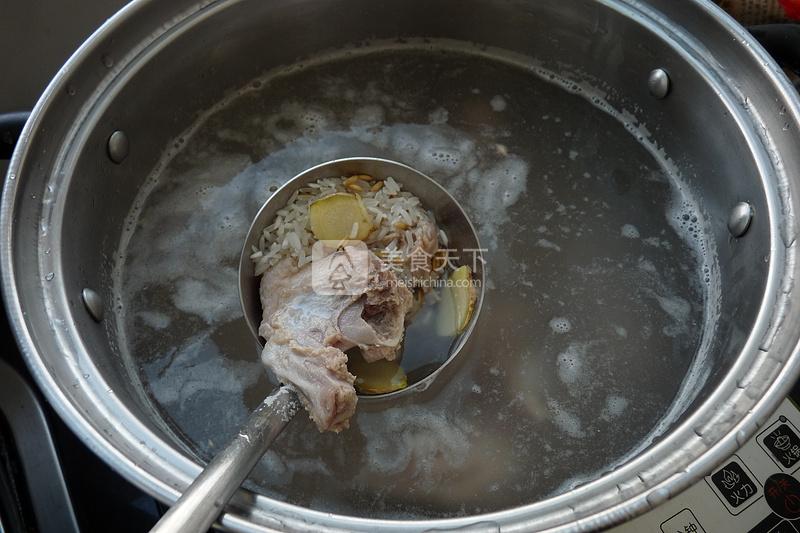 燕麥羊骨粥的做法步驟：3