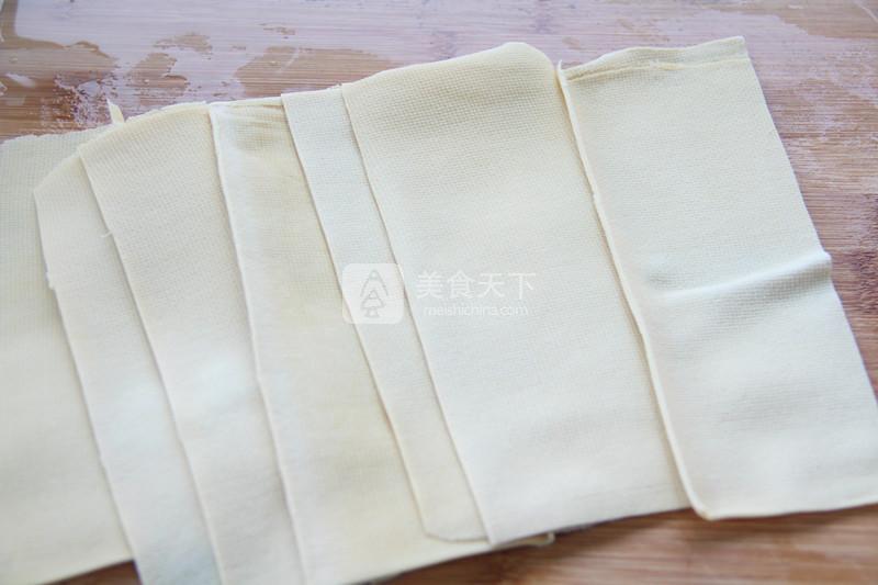 節後減肥食譜——缤紛千張卷的做法步驟：2