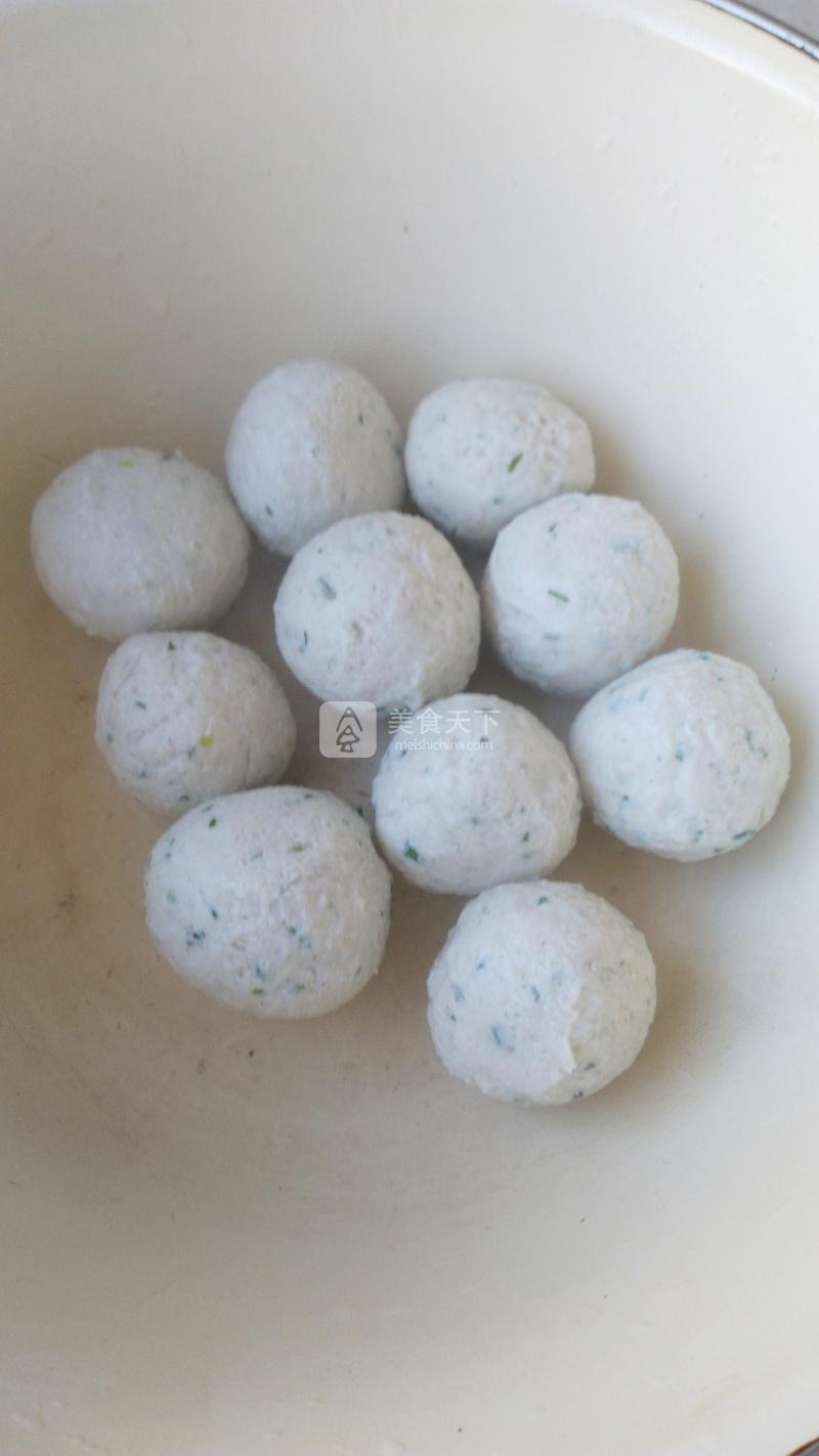 健康美味低脂減肥佳品~~~芹菜雞胸肉丸子的做法步驟：12