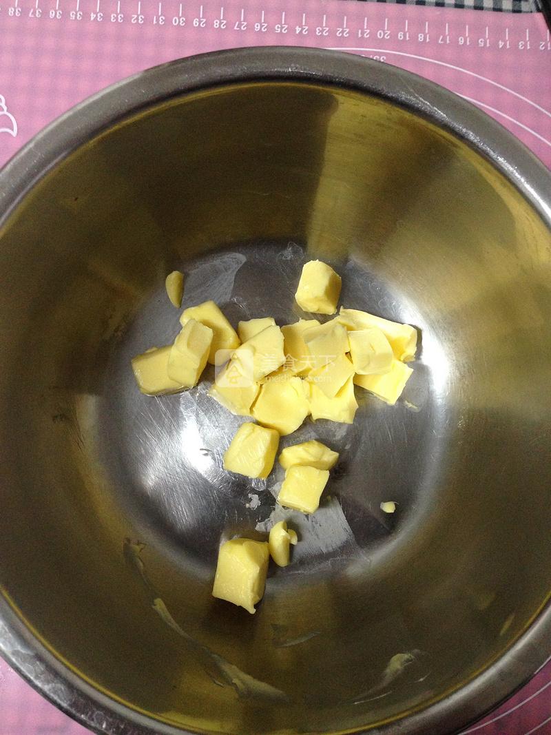 杏仁焦糖蘋果派的做法步驟：1