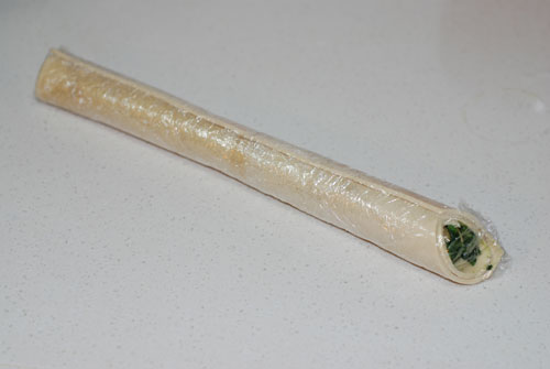 松仁菠菜卷的做法步驟：6