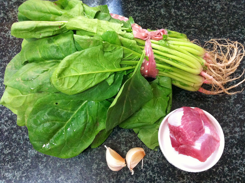 上湯菠菜的做法步驟：1