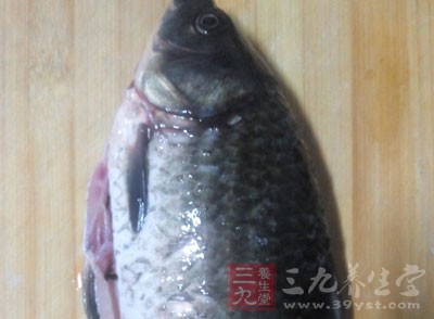 鲫魚一條(約500克)。蔥、姜、生抽、鹽、油適量