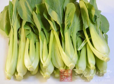 然後加入青菜