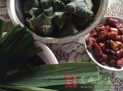 如果是新鮮的粽葉洗淨