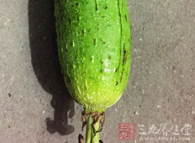 將青皮研成粉末;絲瓜刨去外皮，洗淨，切成斜片;蔥切成蔥花;姜切成絲