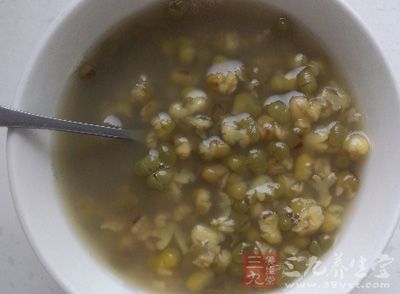 解毒的綠豆湯 解毒的綠豆湯
