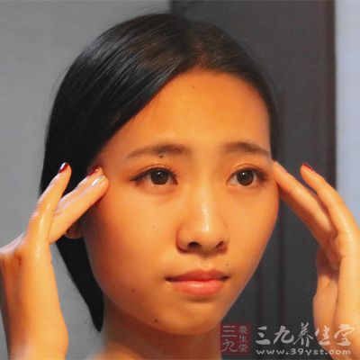 利用中指和無名指指腹
