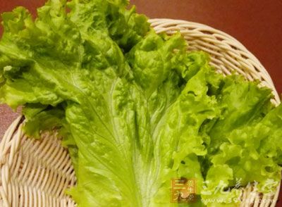 生菜5片、沙姜半小塊