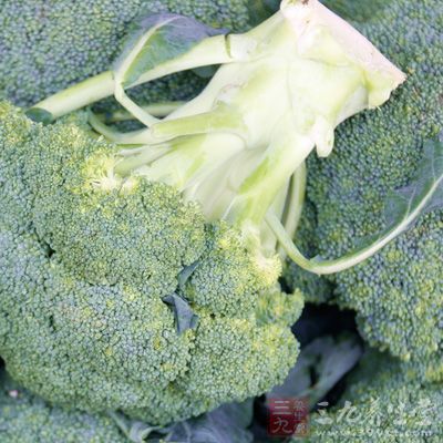 西蘭花含有豐富的維生素A、維生素C和胡蘿卜素