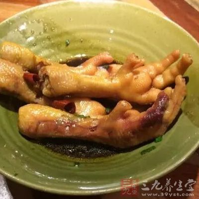 雞爪，糖，甜辣醬，老抽，醬油