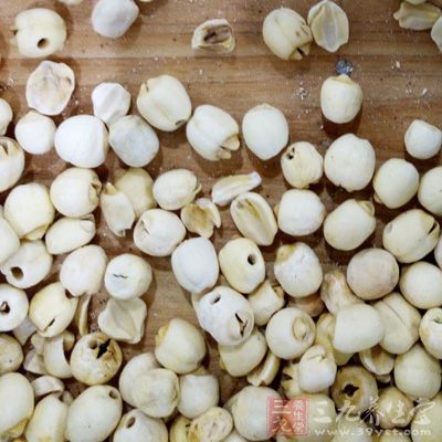 干蓮子50g、百合20g、瘦肉100g