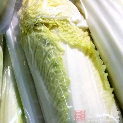 蔬菜的選擇葉莖類可選大白菜