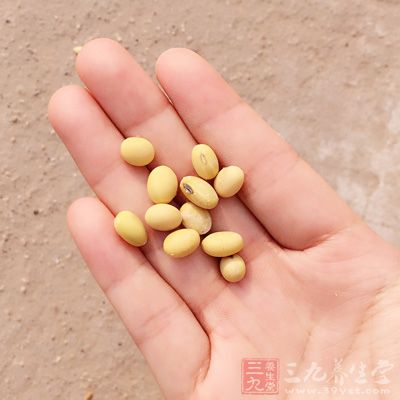 黃豆200克，豆油適量，食鹽少量