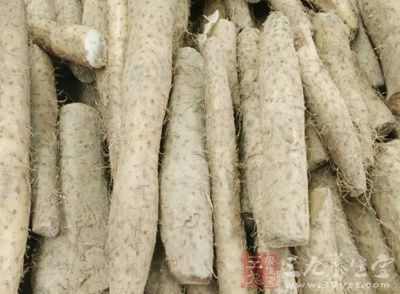 狗肉1000克，淮山藥60克，枸杞子60克，雞清湯1000克