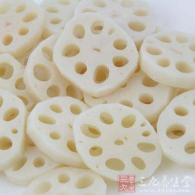 藕散發出一種獨特清香,還含有鞣質 藕散發出一種獨特清香,還含有鞣質