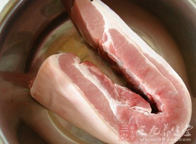 肥瘦豬肉100克 肥瘦豬肉100克