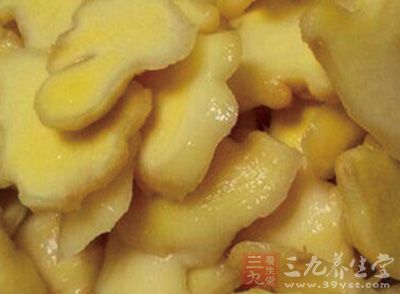 再加如適量的姜片