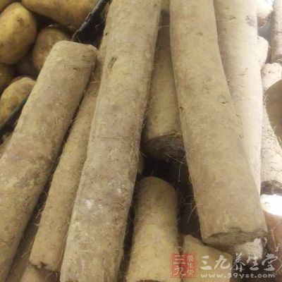 山藥去皮切塊 山藥去皮切塊