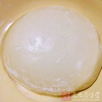 和成光滑的面團