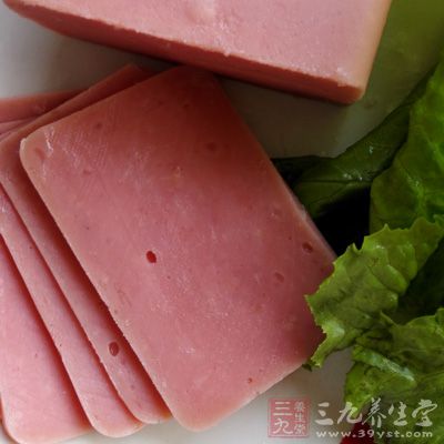 需要食材，火腿片