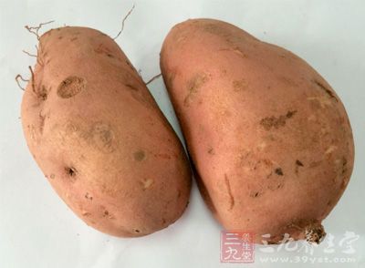 紅薯性平，味甘，補脾益氣