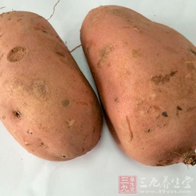 紅薯性平，味甘，補脾益氣