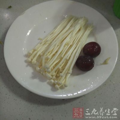 黃瓜金針菇湯