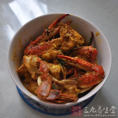 小火悶5-10分鐘，香辣蟹就好了