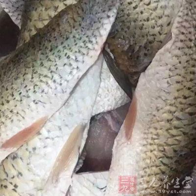 草魚洗淨去骨切塊 草魚洗淨去骨切塊